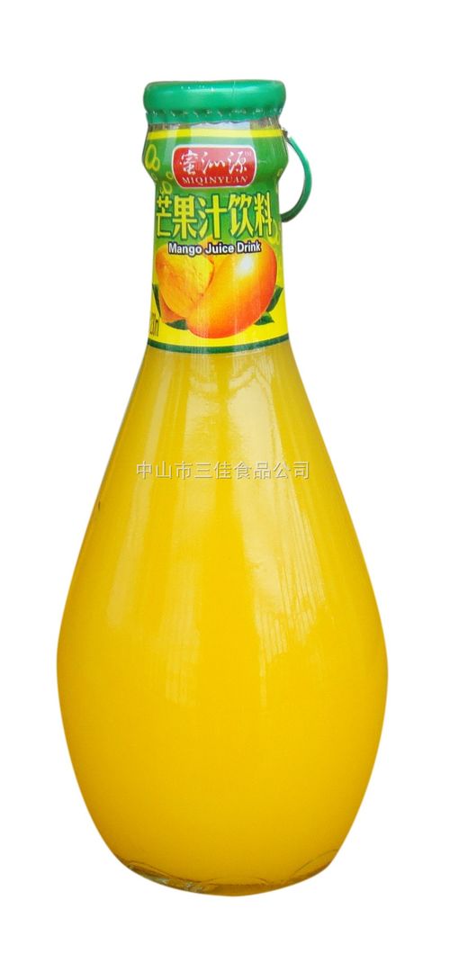 精裝芒果汁飲料 品味中山市三佳食品公司的匠心之作
